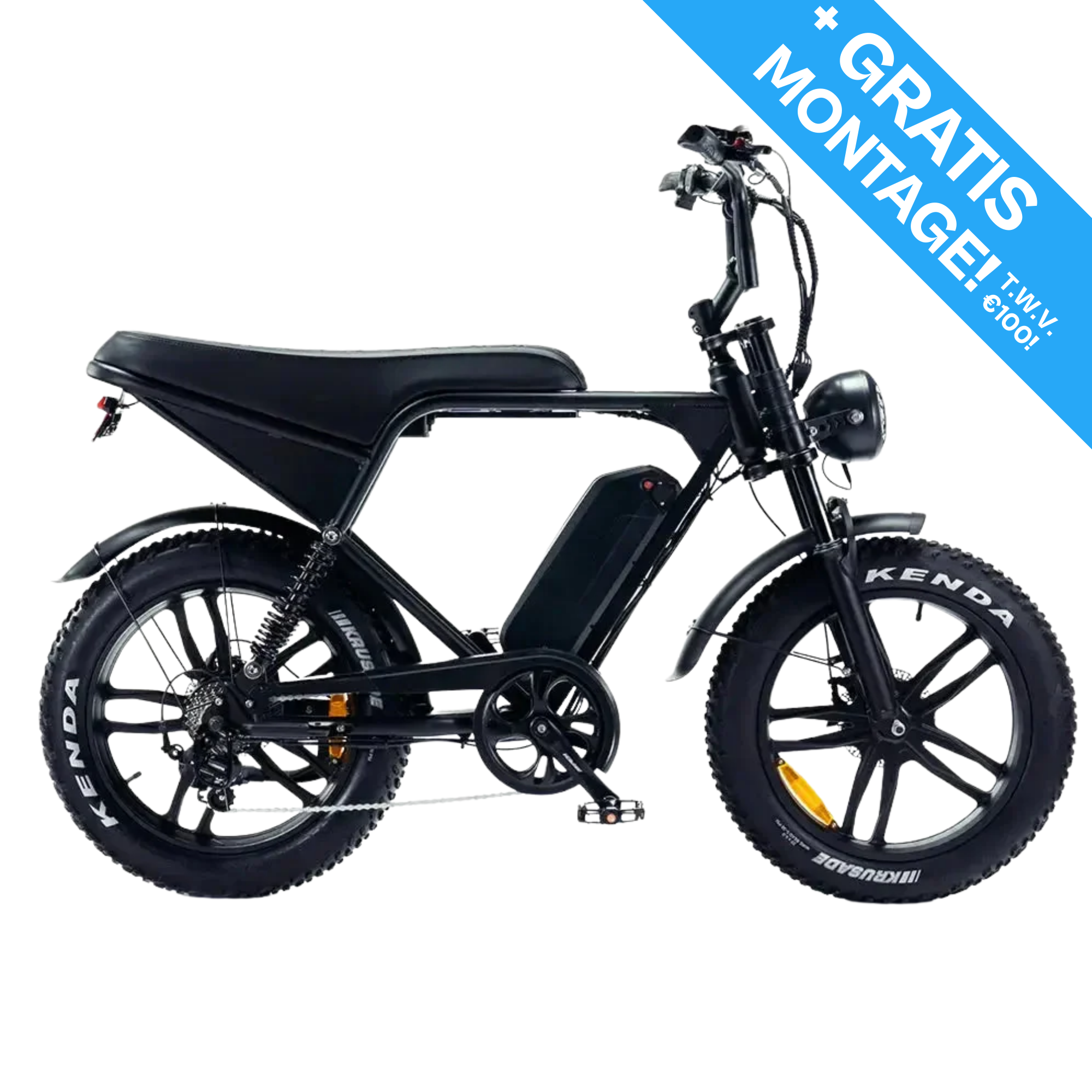 OUXI V8 Pro 24 Inch - Zwart