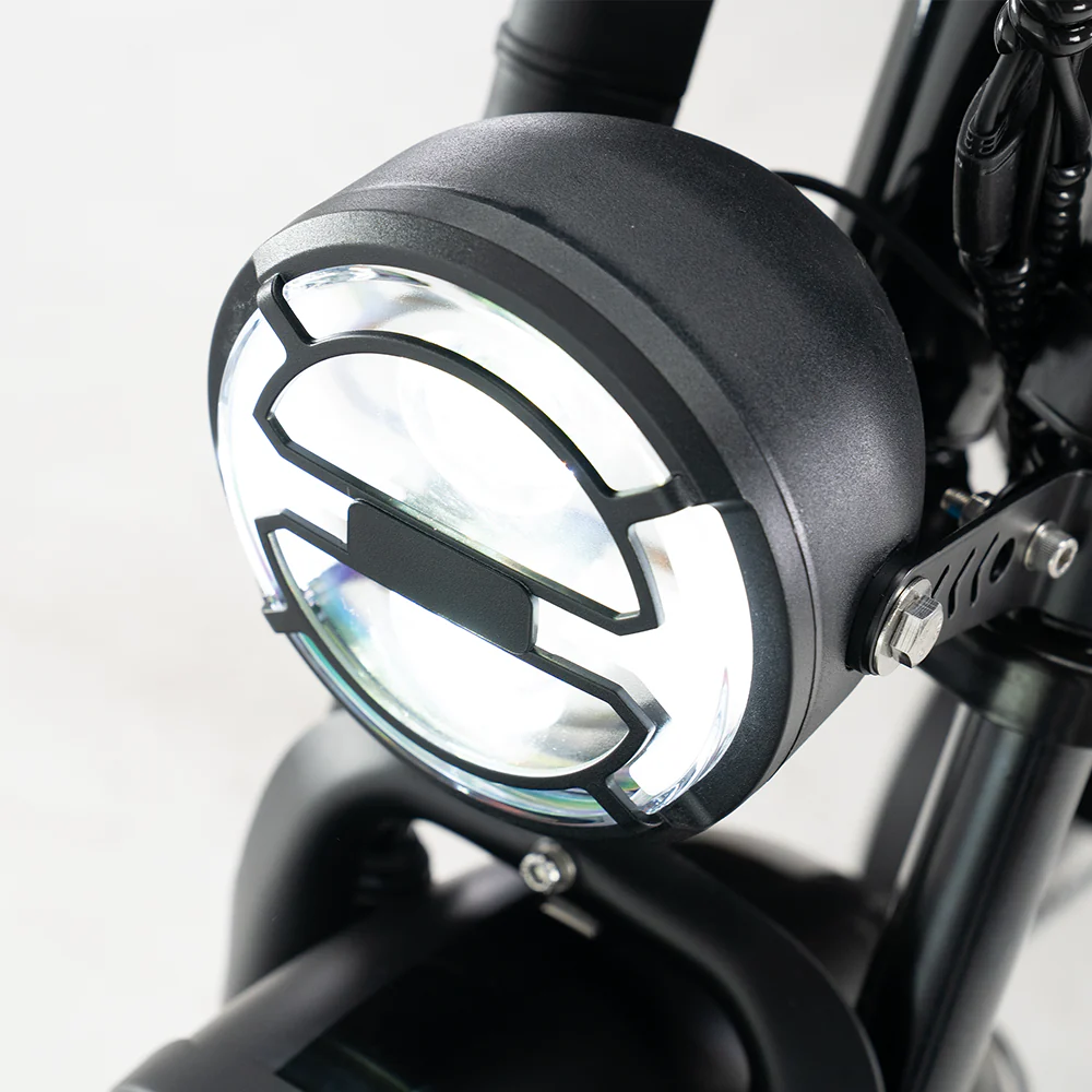 COMBI DEAL OUXI V8 3.0 Fatbike - Zwart - Hydraulische Remmen