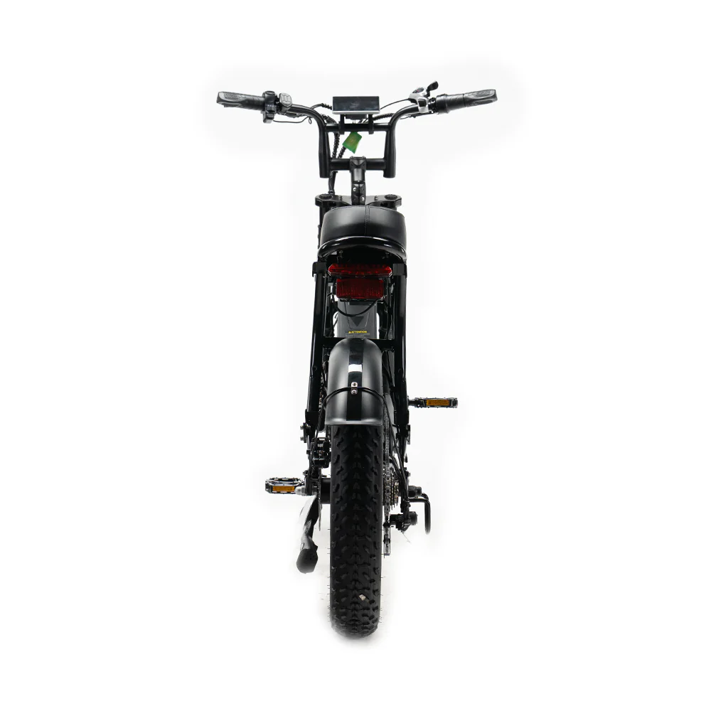 COMBI DEAL OUXI V8 3.0 Fatbike - Zwart - Hydraulische Remmen