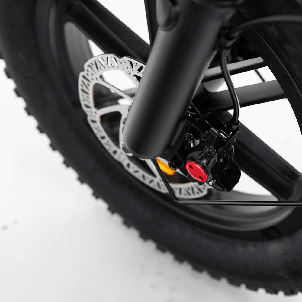 OUXI C80 Mini Fatbike - Roze - Hydraulische Remmen